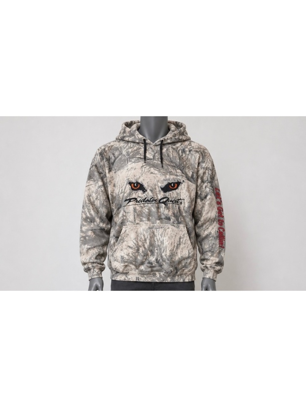 Cabela’s Predator Quest Hoodie Mens Large Seclusion 3D Open Country Camo Hunting